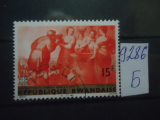 Фото марки Руанда