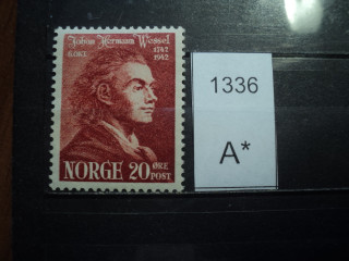 Фото марки Норвегия 1942г *