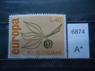 Фото марки Италия 1965г **