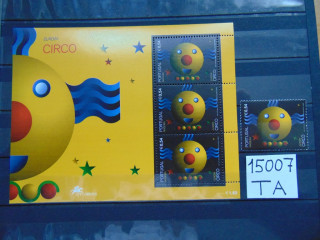 Фото марки Португальская Мадера марка+блок 2002г **