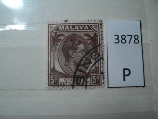 Фото марки Брит. Малайя 1948г