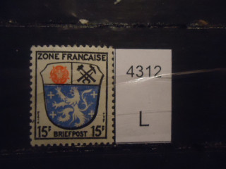 Фото марки Герман. Франц. зона 1946г **