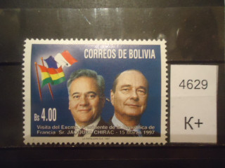 Фото марки Боливия 1987г (4€) **