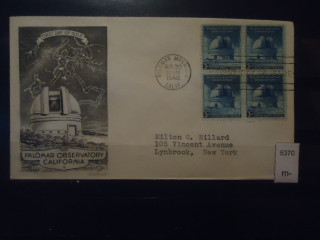 Фото марки США 1948г конверт первый день гашения