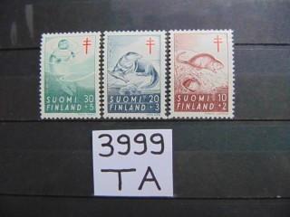 Фото марки Финляндия серия 1961г **