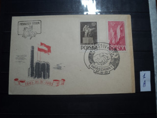 Фото марки Польша конверт