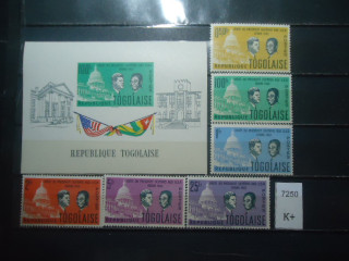 Фото марки Франц. Того 1962г 12 евро **
