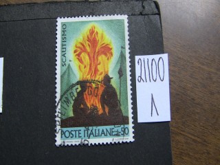 Фото марки Италия 1968г