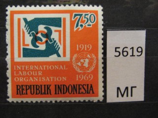 Фото марки Индонезия 1969г *