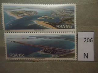 Фото марки Южная Африка 1978г сцепка **