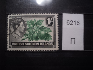 Фото марки Соломоновы острова 1939г