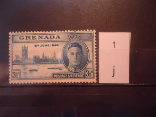 Фото марки Брит. Гренада 1946г **