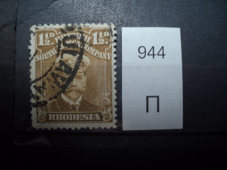Фото марки Брит. Южная Родезия 1924г