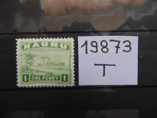 Фото марки Британское Науру 1925г **