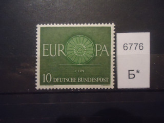 Фото марки Германия ФРГ 1960г **