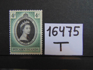 Фото марки Британские острова Питкерн 1953г **