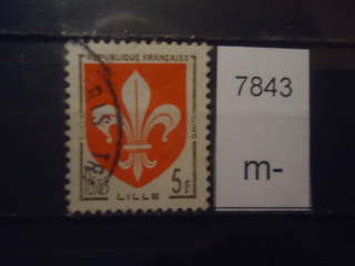 Фото марки Франция 1958г