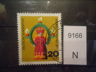 Фото марки Германия ФРГ 1971г