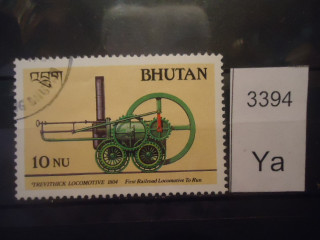 Фото марки Бутан 1988г