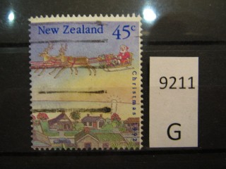 Фото марки Новая Зеландия 1992г