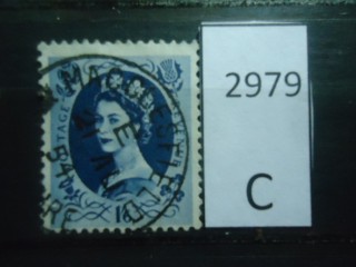 Фото марки Великобритания 1953г