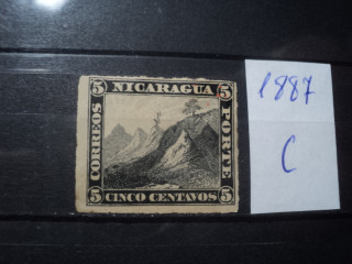 Фото марки Никарагуа 1877г