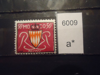 Фото марки Монако 1954г **