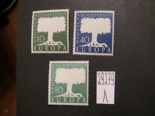 Фото марки Германия ФРГ 1957г серия + **