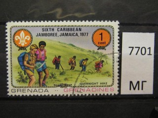 Фото марки Гренада Гренадины 1977г FDC