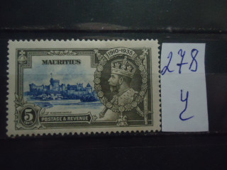 Фото марки Маврикий 1935г *