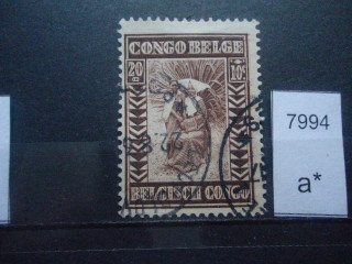 Фото марки Бельгийское Конго 1930г