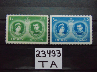 Иран серия 1960г ** фотография марки Фото марки Иран серия 1960г **