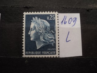 Фото марки Франция 1967г *