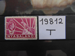 Фото марки Британская Ньяса 1938г **