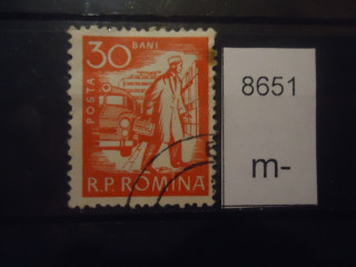 Фото марки Румыния 1960г