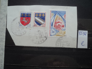 Фото марки Франция (вырезка)