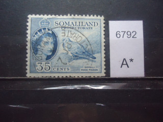 Фото марки Брит. Сомали 1953г