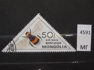 Фото марки Монголия 1980г