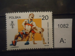 Фото марки Польша 1988г **