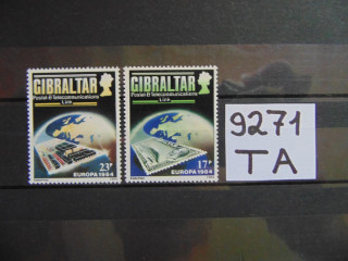 Фото марки Британский Гибралтар серия 1984г **
