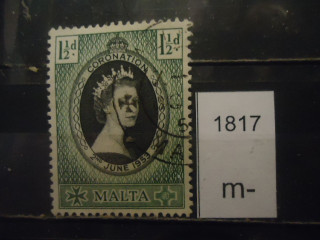 Фото марки Брит. Мальта 1953г