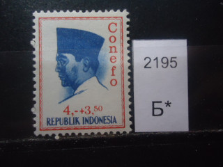 Фото марки Индонезия 1965г **