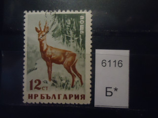 Фото марки Болгария 1958г