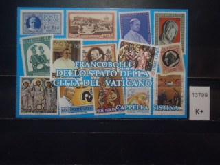 Фото марки Ватикан открытка **