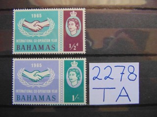Фото марки Британские Багамы серия 1965г **