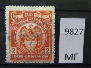 Фото марки Колумбия 1917г