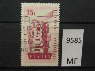 Фото марки Франция 1956г