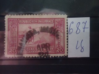 Фото марки Филиппины 1920-30гг