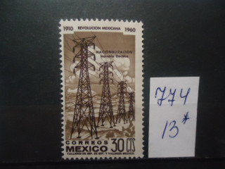 Фото марки Мексика 1960г **