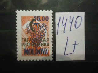 Молдова Гагаузия 1992г надпечатка 25000 ** фотография марки Фото марки Молдова Гагаузия 1992г надпечатка 25000 **